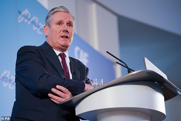 Sir Keir Starmer used a speech earlier this year to warn that Britain risked becoming an ‘island of strangers’ -  a reference to unchecked immigration - before climbing down, creating confusion over his stance