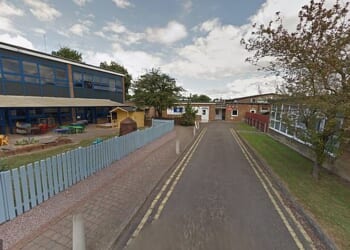 She was the headmistress at Hazeldene School in Bedford (pictured)