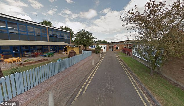 She was the headmistress at Hazeldene School in Bedford (pictured)