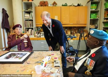 Prince Harry reportedly failed to tell Buckingham Palace about his trip to Canada to meet veterans