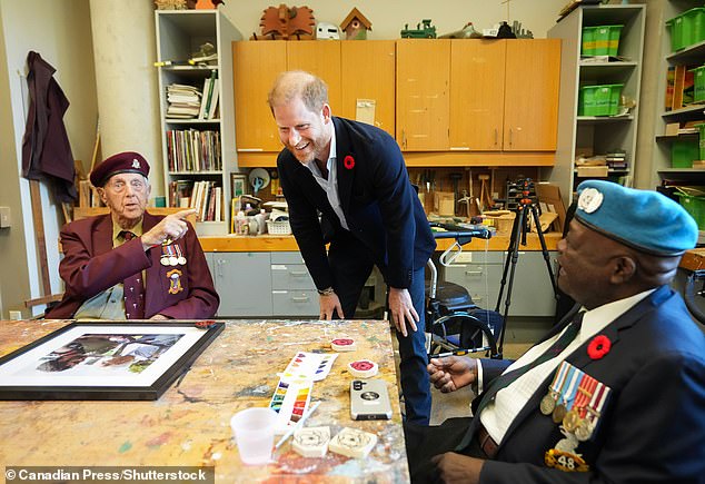 Prince Harry reportedly failed to tell Buckingham Palace about his trip to Canada to meet veterans