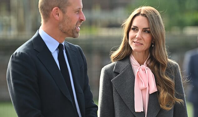 The Prince and Princess of Wales (pictured here in September 2025) have extended their sympathies to the victims and families of those caught up in the Huntingdon train stabbings