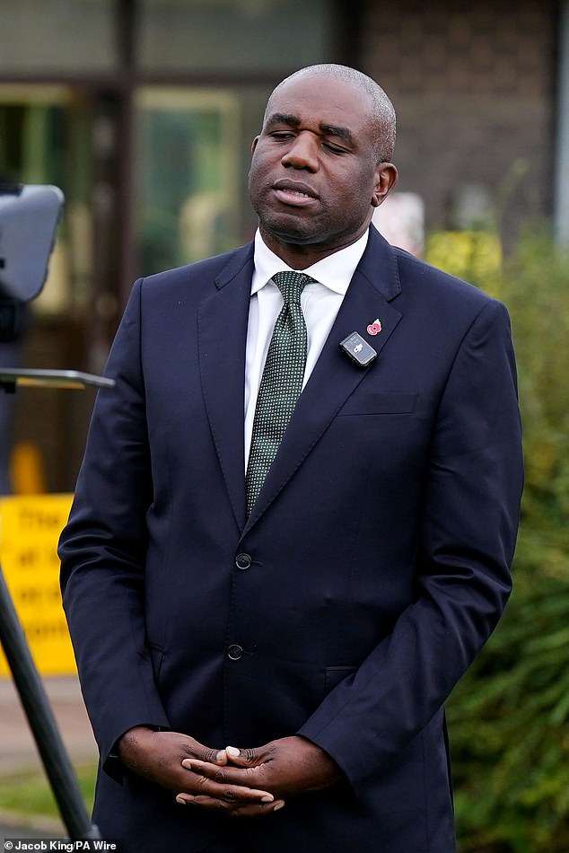 David Lammy (pictured) is facing fresh humiliation after it was revealed that a prisoner who was freed by mistake in March 2024 is reportedly still at large