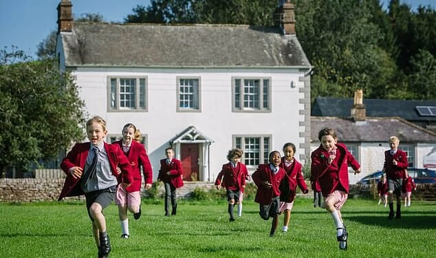A tiny picturesque private school hit by Labour’s VAT hike is set to close before Christmas unless £180,000 in emergency funding can be raised (pictured: Hunter Hall)