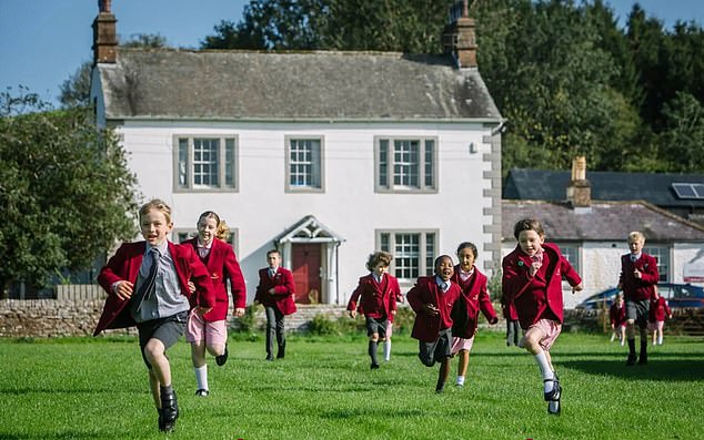 A tiny picturesque private school hit by Labour’s VAT hike is set to close before Christmas unless £180,000 in emergency funding can be raised (pictured: Hunter Hall)