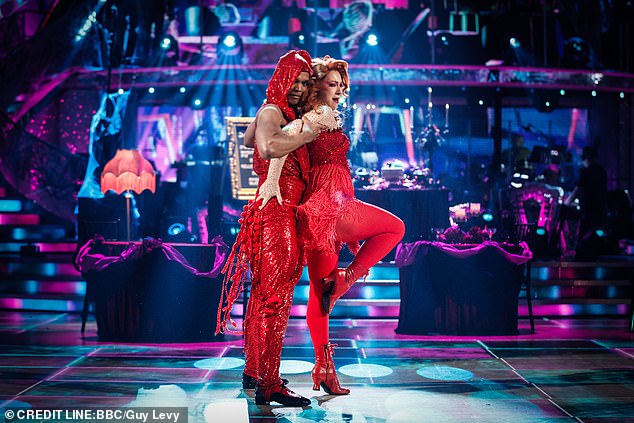 The Mail on Sunday can reveal loyal fans are also fearing the head-to-head each week ¿ because they are becoming increasingly frustrated with the judges' calls. Pictured: Alex Kingston and Johannes Radebe last night