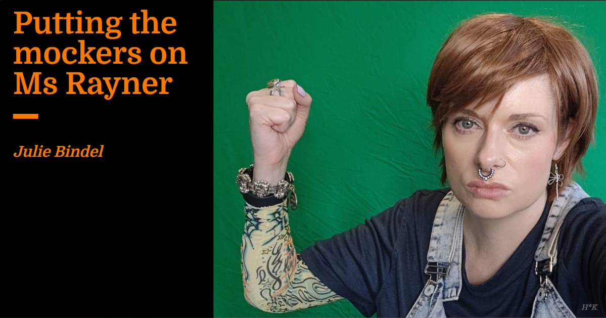 Putting the mockers on Ms Rayner | Julie Bindel
