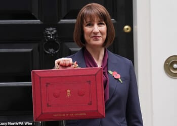 Chancellor Rachel Reeves (pictured outside 11 Downing Street prior to last year's Budget) is plotting a fresh raid on middle-class pensions this week as she scrambles to pay for another welfare handout