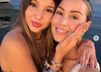 Rachel Stevens was every inch the proud mother as she celebrated her eldest daughter Amelie's 15th birthday on Sunday