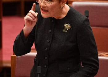 Senator Pauline Hanson is founder and leader of the Right-wing populist One Nation party in Australia