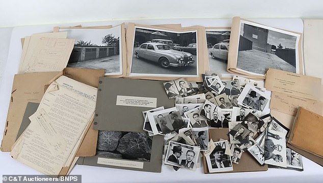 The personal archive of one of the detectives who headed up the Great Train Robbery investigation has emerged for sale more than 60 years on