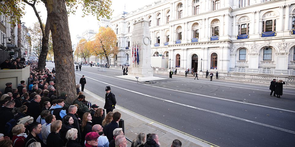Remembrance Day LIVE: Veterans prepare to march past the Cenotaph after King Charles and Royal Family lay wreaths honouring those killed in conflict