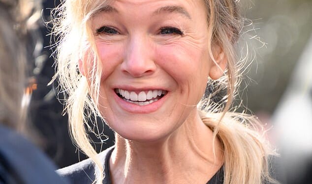 Renee Zellweger appears to have thinner lips these days as she stepped out in London for the Bridget Jones Scenes Unveiling on Monday