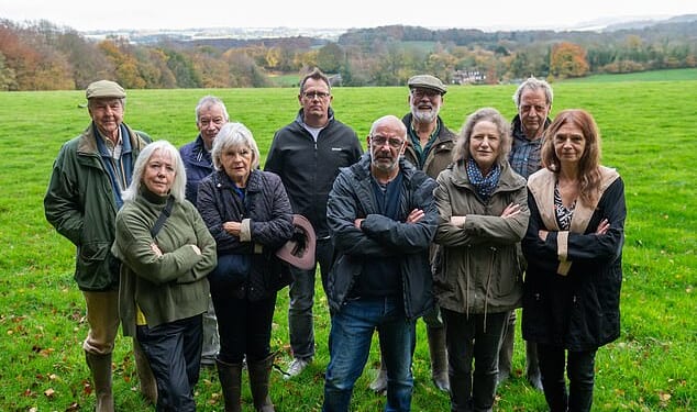 Villagers living in the heart of Jane Austen country have hit out at 'scandalous' plans that could see their beloved countryside buried under a sea of concrete