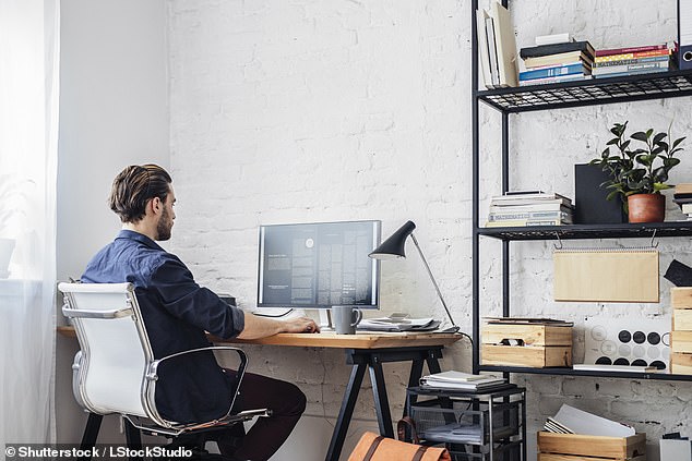 A Mail on Sunday investigation lays bare the outlay on desks, office chairs and IT equipment for public sector workers still reaping the benefits of hybrid working. Pictured: Stock image