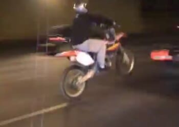 One of the suspects in the £76m Louvre heist has allegedly been unmasked as a daredevil who built a cult following online with reckless motocross bike rides through Paris