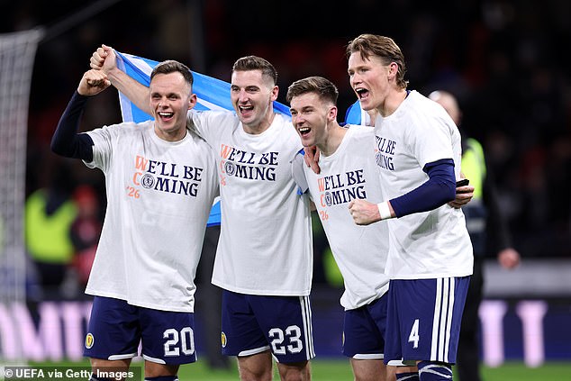 Scotland will take their place in Pot 3 for the 2026 World Cup draw after a wild 4-2 victory over Denmark