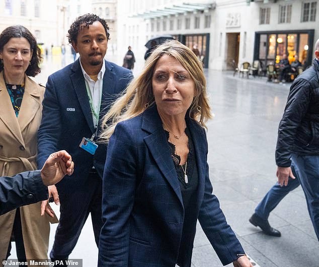 Ms Turness also fired back at Donald Trump's claim that the corporation is 'corrupt'