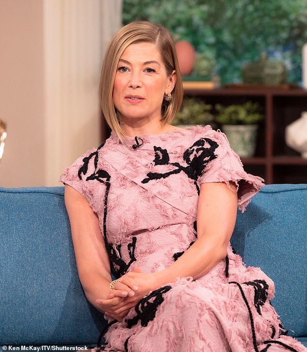 Rosamund Pike revealed she panicked she had accidentally waxed Pierce Brosnan's chest while filming their sex scene in James Bond Die Another Day