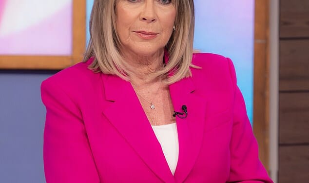 Ruth Langsford has admitted how suffering 'senior moments' leave her 'really frightened' over the future of her health  (pictured in April)