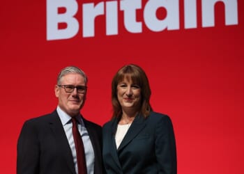 Rachel Reeves with Sir Keir Starmer. Why is she still in her job? Why has the Chancellor of the Exchequer not been sacked for breaking the law?