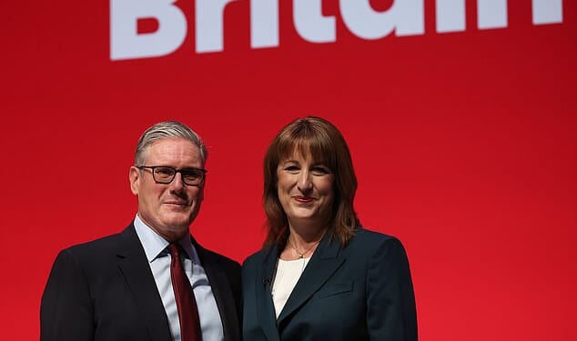 Rachel Reeves with Sir Keir Starmer. Why is she still in her job? Why has the Chancellor of the Exchequer not been sacked for breaking the law?