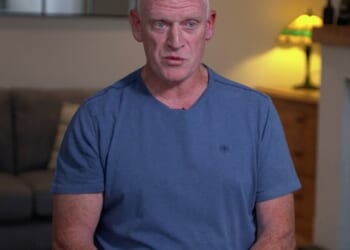 Paul Harrison (pictured), from Warrington, grew 'increasingly worried' his identity was being stolen when mysterious letters and bank cards came flying through his letter box in January