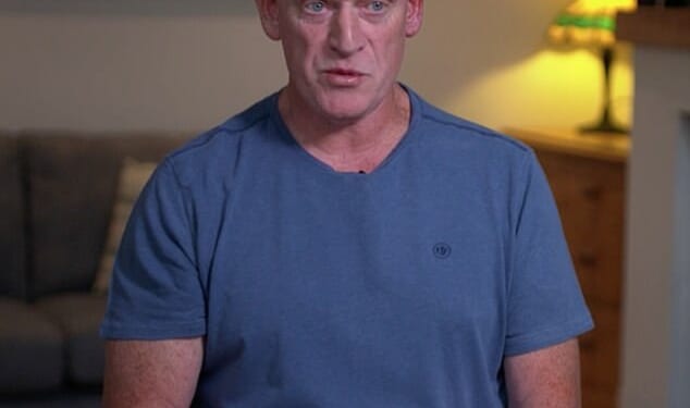 Paul Harrison (pictured), from Warrington, grew 'increasingly worried' his identity was being stolen when mysterious letters and bank cards came flying through his letter box in January