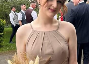 Lainie Williams (pictured) was pronounced dead at the scene of the incident on Wheatley Place in the Cefn Fforest area of Blackwood, Gwent