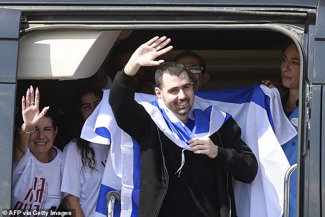 Mr Gilboa-Dalal was one of the hostages who were released after Donald Trump negotiated a peace deal between Israel and Hamas