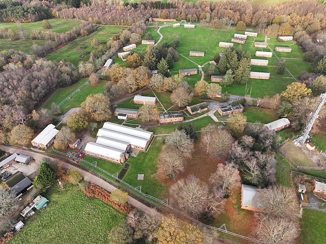 The camp and barracks were previously used to accommodate Afghan families evacuated during the withdrawal from Kabul in 2021 before they were resettled elsewhere