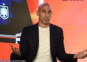 Disgraced former Spanish football chief Luis Rubiales launched his new book on Thursday