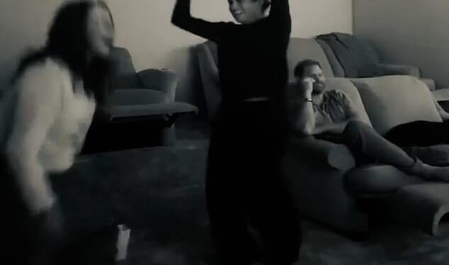 Meghan Markle (pictured centre with Prince Harry and best friend Kelly McKee Zajfen) has celebrated the Los Angeles Dodgers winning the World Series after beating the Toronto Blue Jays 5-4 in an epic Game 7 on Saturday night