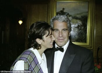 But unlike depositions or victim statements, these messages, which span 2011 to 2019, were written in real time to Epstein's confidants. (Pictured: Ghislaine Maxwell and Epstein)