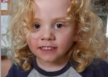 Four-year-old August 'Gus' Lamont (pictured) went missing on Saturday, September 27