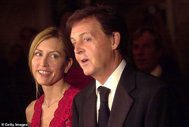 Heather famously split from Beatles legend Sir Paul in 2006, after four years of marriage and they share daughter Beatrice Milly McCartney, now 21 (pictured together in 2002)