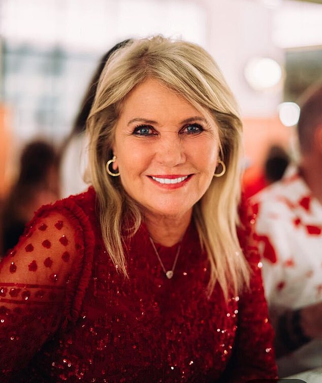 Sir Richard shared this photo of Lady Joan on his social media accounts to announce his wife's death just over a day later