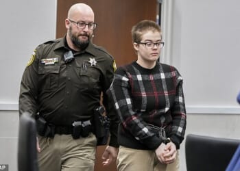 Morgan Geyser appeared in court in January, when a judge ruled that she could be released if three experts testified that she was making progress in her battle against mental illness