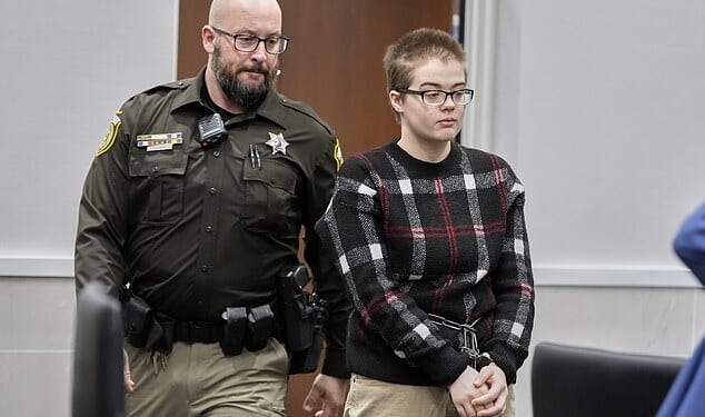 Morgan Geyser appeared in court in January, when a judge ruled that she could be released if three experts testified that she was making progress in her battle against mental illness
