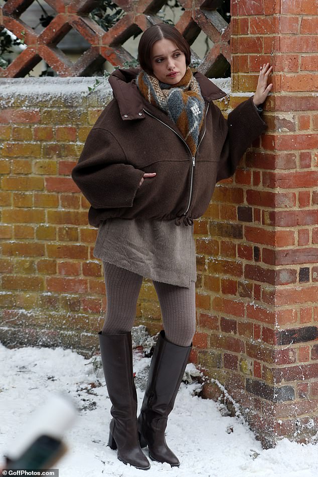 Actress Aimee Lou Woos was expected to be the face of the M&S Christmas campaign but the Daily Mail can reveal, Ms Wood, 31, has been dumped by Marks after it decided to take the campaign in a different direction