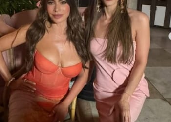 Sofia Vergara , 53, has a younger sister, Sandra Vergara, 37, who stars on the ninth season of Selling Sunset. On Thursday evening the siblings made the rare move of posing together at the Toty party in Miami