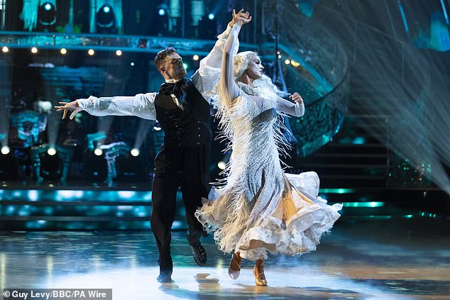 Spook-tacular Strictly! Vicky Pattison kicked off Halloween week on Saturday with a ghoulish American Smooth as the judges gushed she could make it to the final