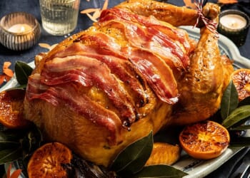 Preparing and stuffing the turkey up to two days ahead of time ensures you have a beautifully roasted bird for your Christmas centrepiece