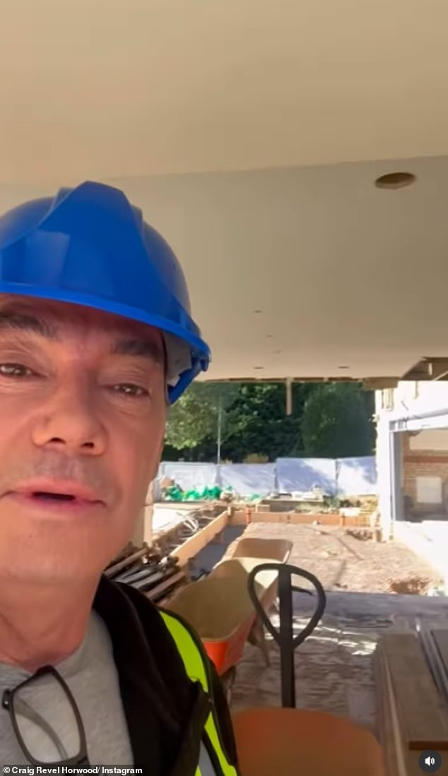 Strictly's Craig Revel Horwood has been showing off his incredible home complete with a pool as he continues the huge renovations of his £1.8m Northampton mansion