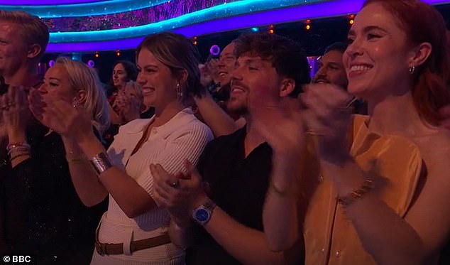 Tasha Ghouri made her first public appearance with her new boyfriend Cam Whitnall at the Strictly Come Dancing live show on Saturday