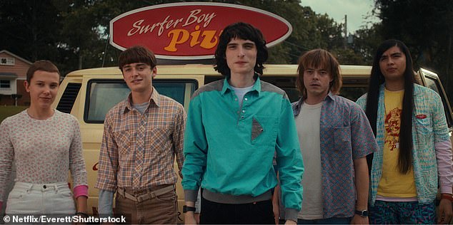 In February, the Terminator star revealed that her casting in Stranger Things season five was a mixed blessing, as she loves the show but never watches any film or series she's cast in; still from Stranger Things