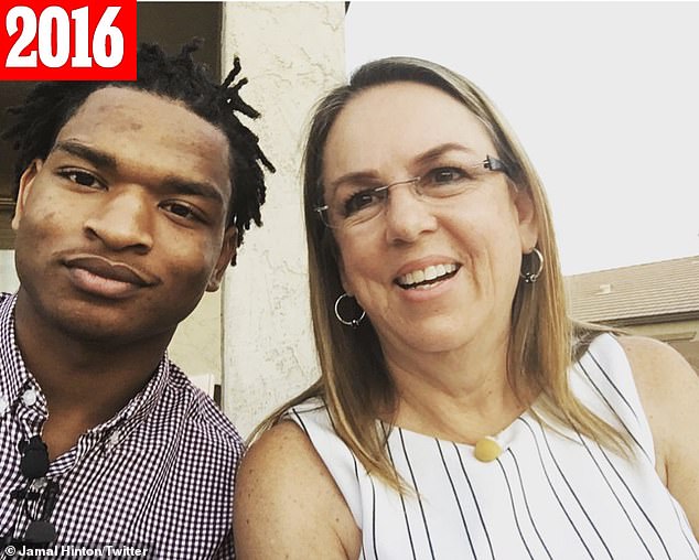 They became unlikely friends after she texted him and invited him to Thanksgiving in 2016