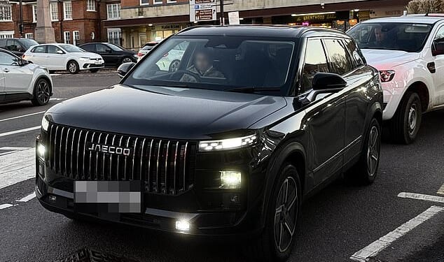 Spotted on the streets: Jaecoo 7s are a frequent spot on the roads, with many mums taking to the wheel of their affordable SUVs