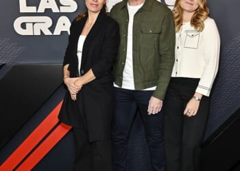 Gordon Ramsay, his wife Tana and their daughter Tilly put on a united display at the Vegas Grand Prix this weekend