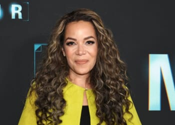 Sunny Hostin attends "The Amateur" world premiere at Jazz at Lincoln Center on April 2, 2025, in New York City.